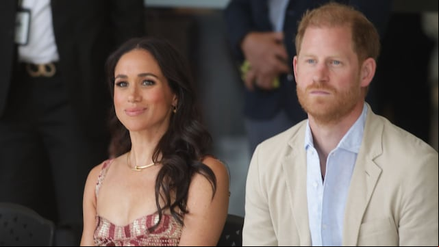 Príncipe Harry y Meghan Markle en su viaje a Colombia del 15 de agosto de 2024