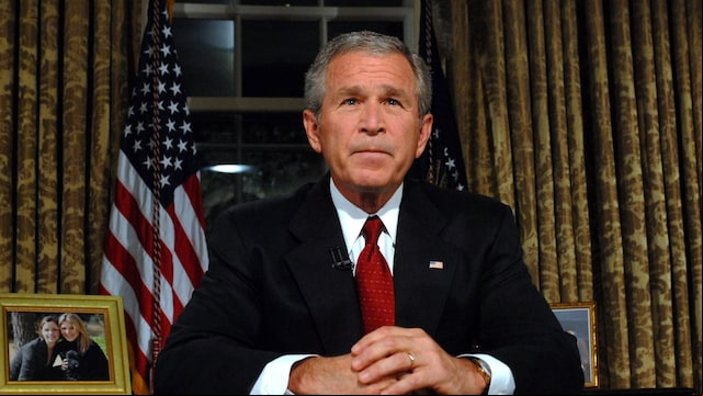 El expresidente de Estados Unidos, George W. Bush 
