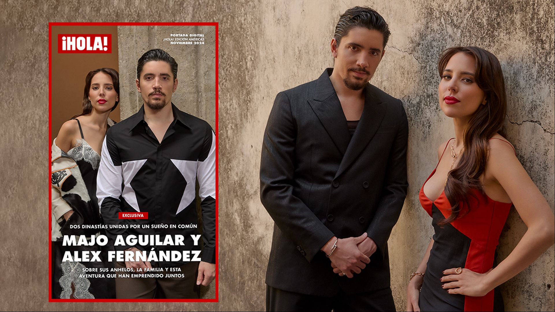 Majo Aguilar y Alex Fernández hacen historia con la unión de dos grandes dinastías [EXCLUSIVA]