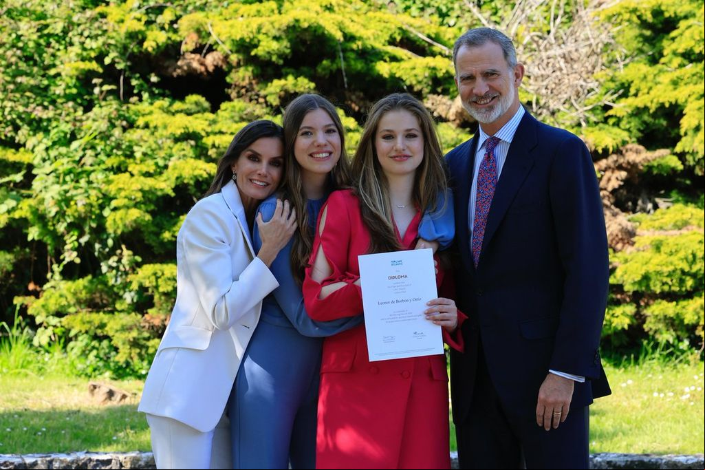 Graduación del Bachillerato Internacional en el UWC de Gales de la princesa Leonor, 20 de mayo de 2023