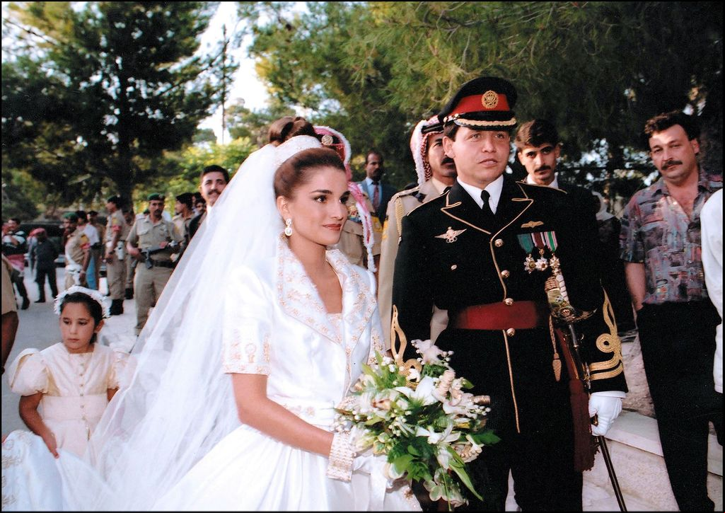 Boda Rania de Jordania