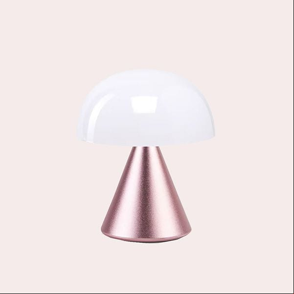 Mini Lámpara Led Lexon Rosa y Blanco