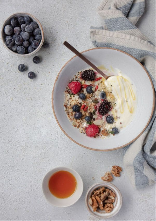 yogur frutos secos