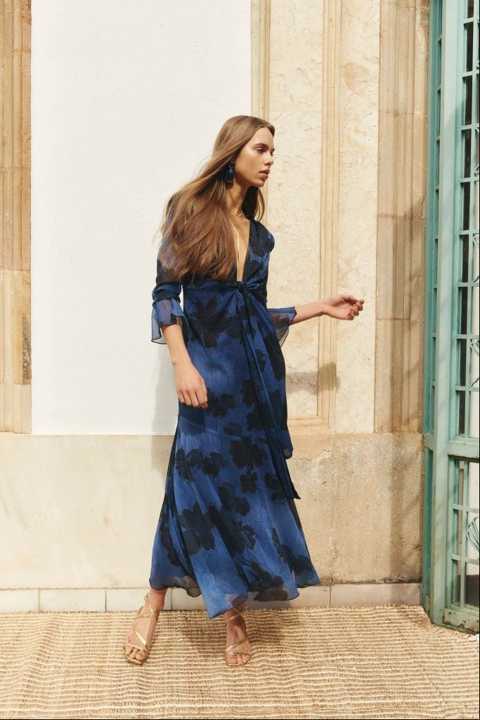 Vestidos de invitada para testigos de boda axul
