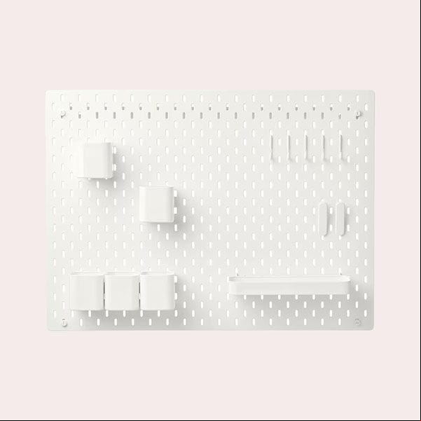 Tablero perforado SKÅDIS de IKEA