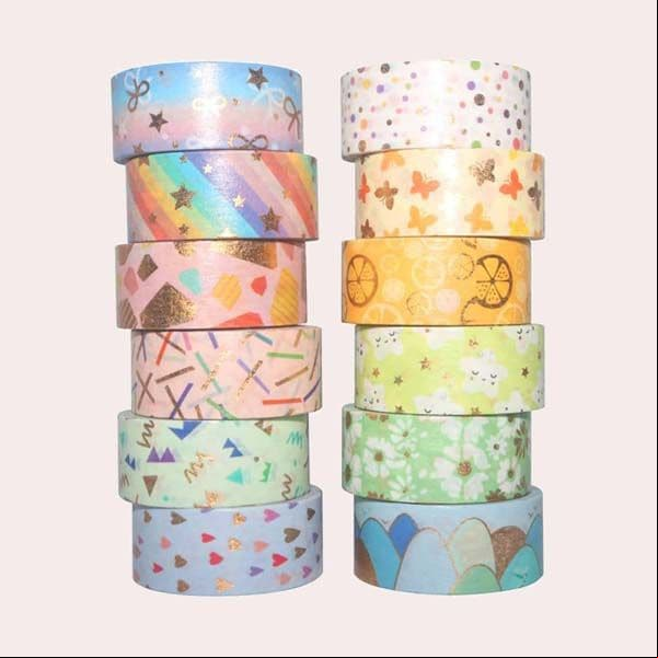 YUBBAEX Washi Tape Set