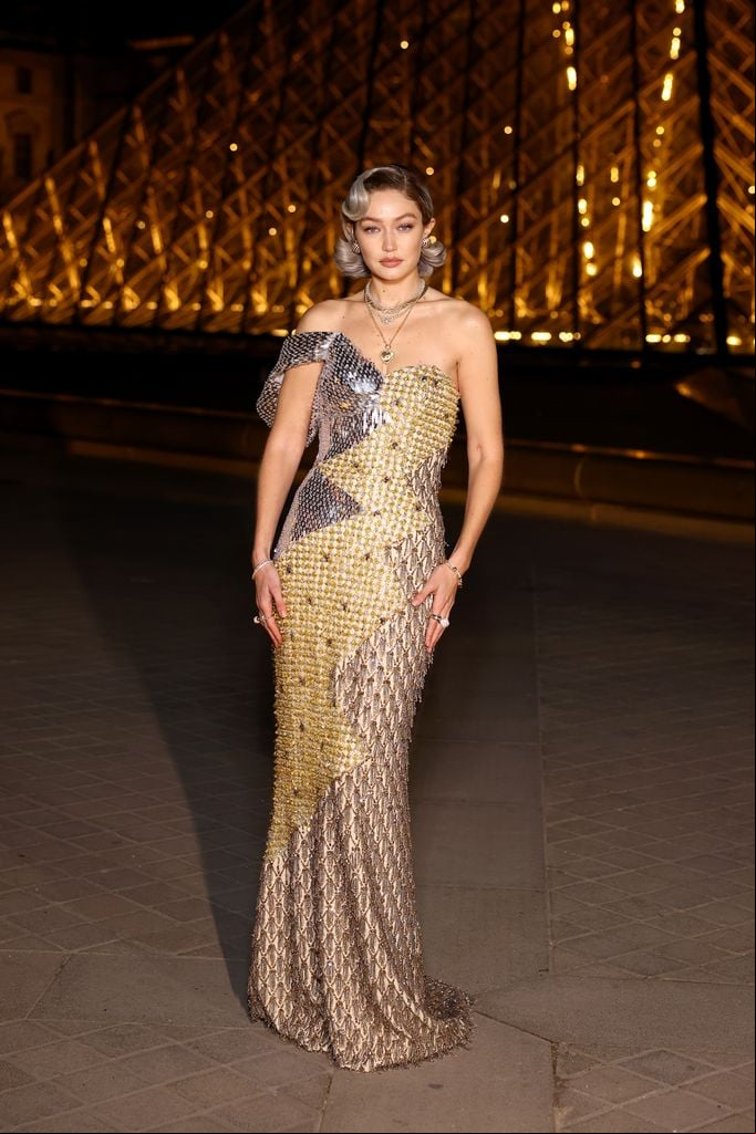 Gigi Hadid Le Grand Diner du Louvre