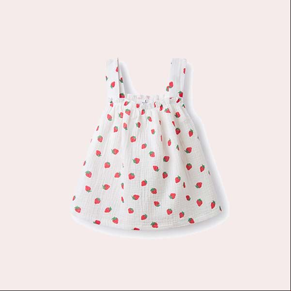 camiseta nina fresas springfield