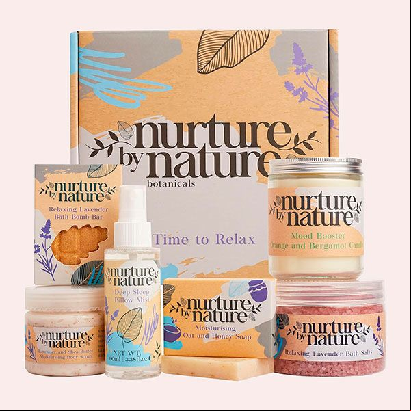 Juego de Regalo de Baño de Bienestar de Nurture by Nature Botanicals