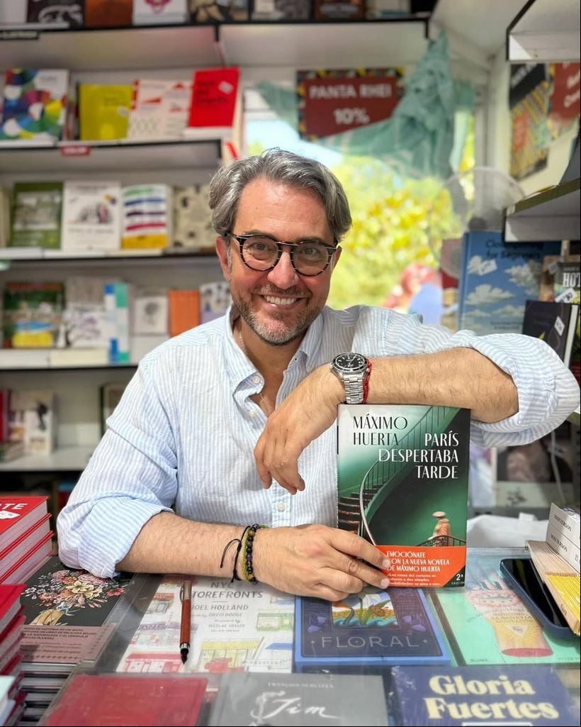 Máximo Huerta, en la Feria del Libro 2025