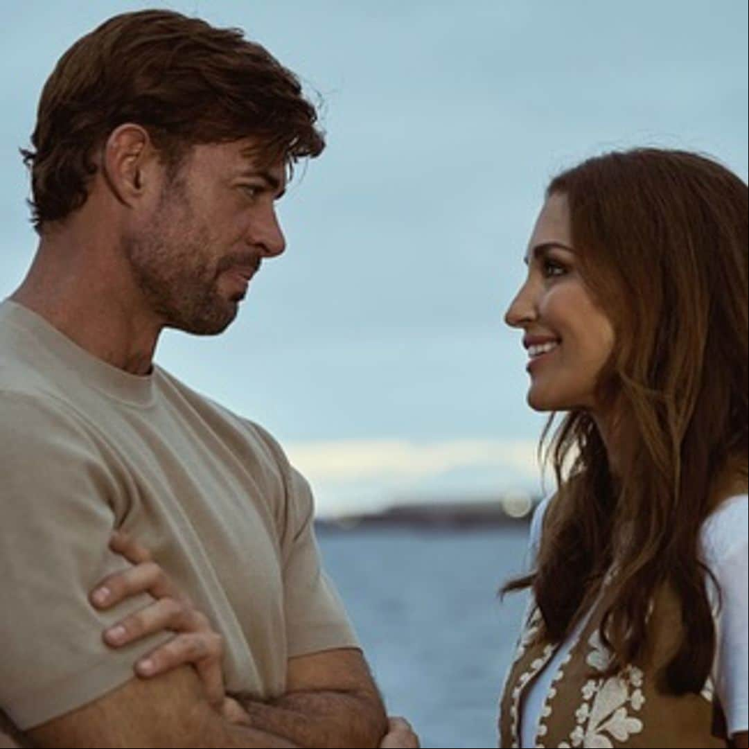 William Levy y Paula Echevarria en una escena de Arcadia, rodada en Tenerife