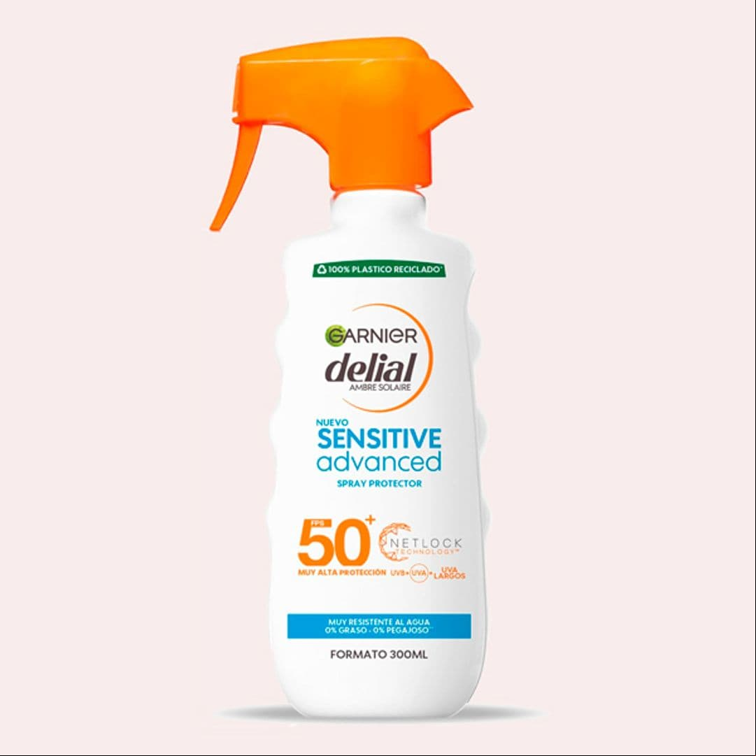 Una crema corporal en spray