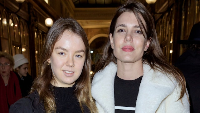 Princess Alexandra and Charlotte Casiraghi